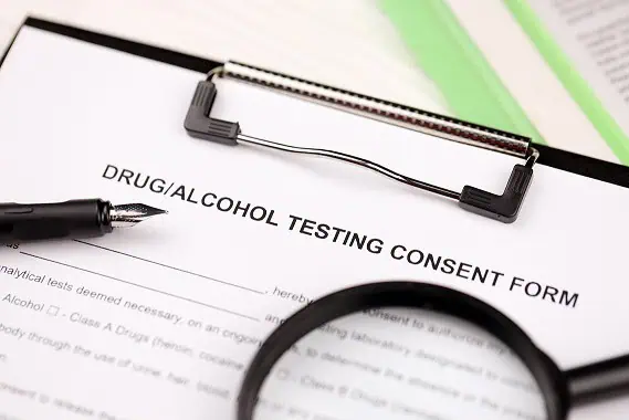 Workplace drug test
